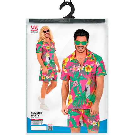 e-carnavalskleding-SYK Zomer party set Parrot