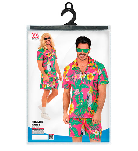 e-carnavalskleding-SYK Zomer party set Parrot