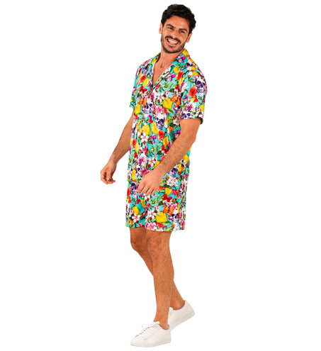 e-carnavalskleding-SYK Zomer party set Skulls