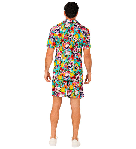 e-carnavalskleding-SYK Zomer party set Skulls