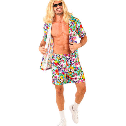 e-carnavalskleding-SYK Zomer party set Skulls