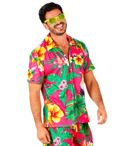 e-carnavalskleding-SYK Zomer partyshirt Parrot