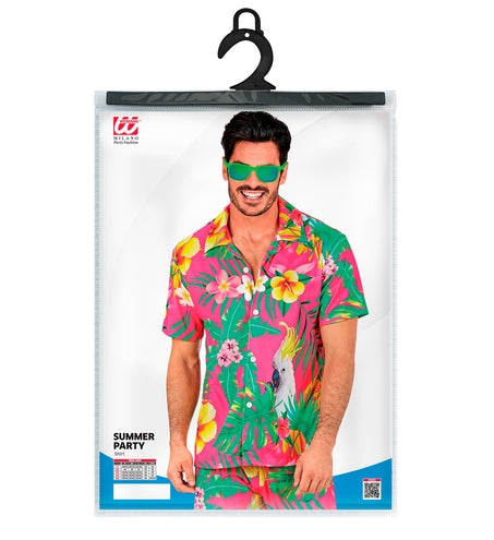 e-carnavalskleding-SYK Zomer partyshirt Parrot