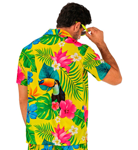 e-carnavalskleding-SYK Zomer partyshirt Toekan