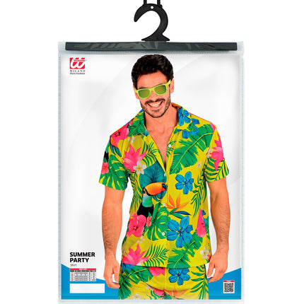 e-carnavalskleding-SYK Zomer partyshirt Toekan