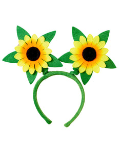 e-carnavalskleding-SYK Zonnebloem haarband tiara