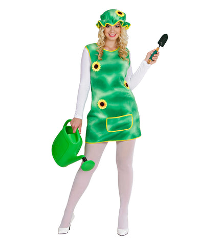 e-carnavalskleding-SYK Zonnebloem jurkje Annelie dames