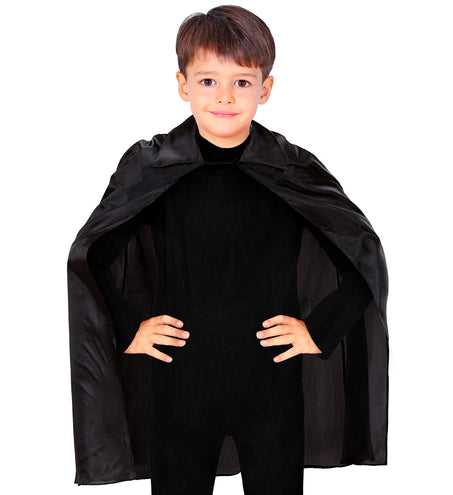 e-carnavalskleding-SYK Zorro cape rood of zwart kind