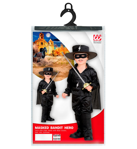 e-carnavalskleding-SYK Zorro kostuum bandiet baby