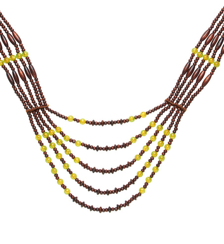 e-carnavalskleding-SYK Zulu ketting Afrika