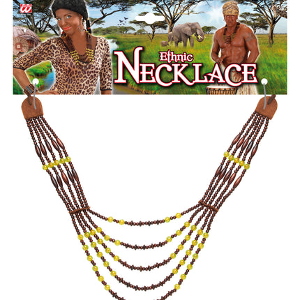 e-carnavalskleding-SYK Zulu ketting Afrika