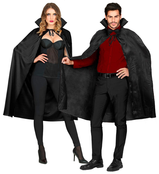 e-carnavalskleding-SYK Zwart cape halloween
