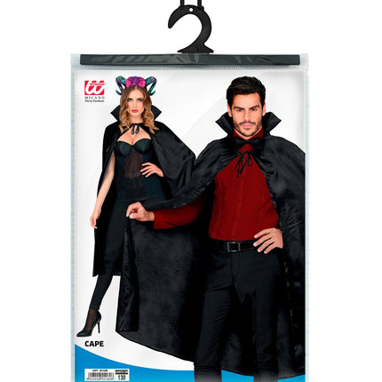 e-carnavalskleding-SYK Zwart cape halloween