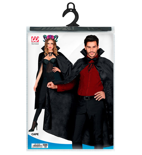 e-carnavalskleding-SYK Zwart cape halloween