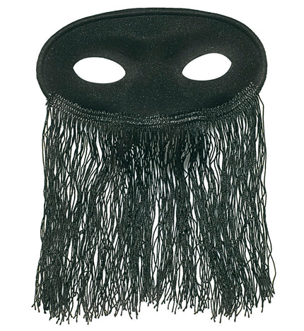 e-carnavalskleding-SYK Zwart odalisk oogmasker
