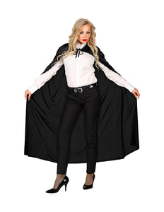 e-carnavalskleding-SYK Zwarte Cape 136Cm