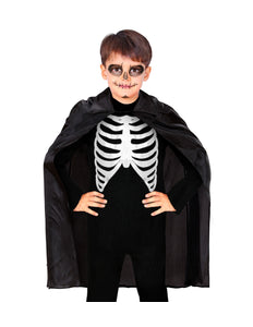 e-carnavalskleding-SYK Zwarte cape 90 cm kinderen
