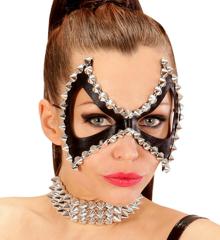 e-carnavalskleding-SYK Zwarte diabolo oogmaskers