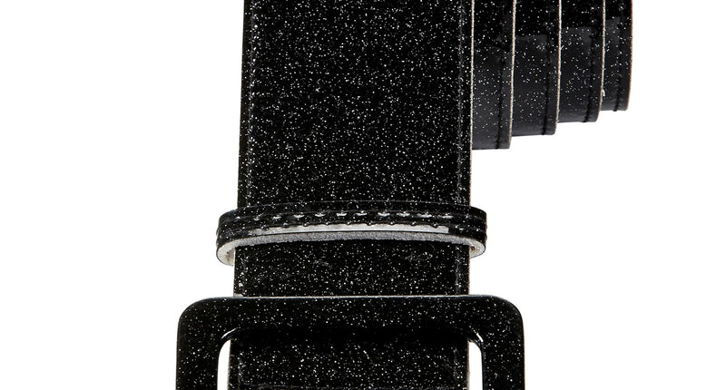 e-carnavalskleding-SYK Zwarte glitter riem