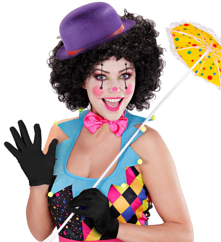 e-carnavalskleding-SYK zwarte handschoenen