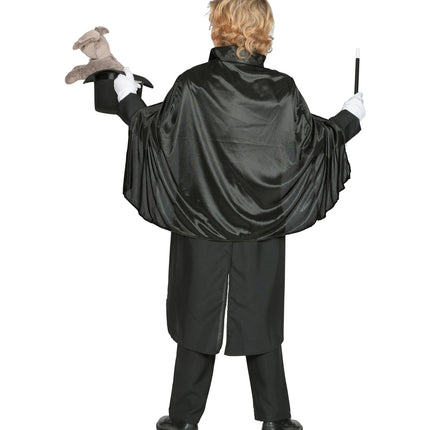 e-carnavalskleding-SYK Zwarte kindercape 60cm