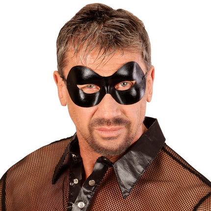 e-carnavalskleding-SYK Zwarte Zorro oogmaskers