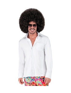 E-Carnavalskleding.nl 70's groovy heren shirt wit