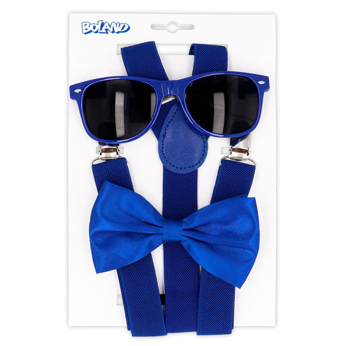 E-Carnavalskleding.nl Accessoireset blauw