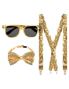 E-Carnavalskleding.nl Accessoireset goud