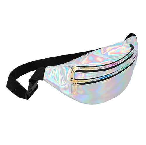 E-Carnavalskleding.nl Accessoireset Holo Festival zilver