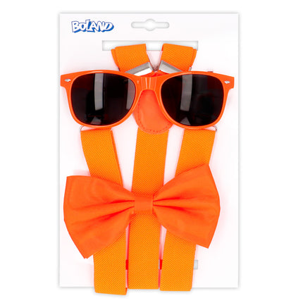 E-Carnavalskleding.nl Accessoireset neon oranje