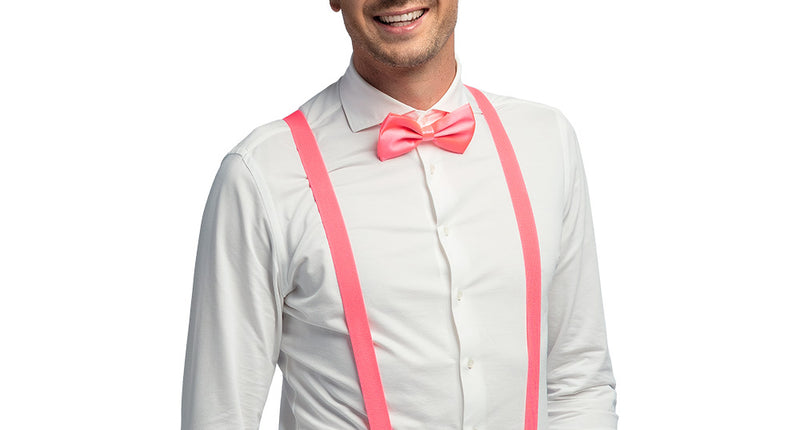 E-Carnavalskleding.nl Accessoireset neonroze