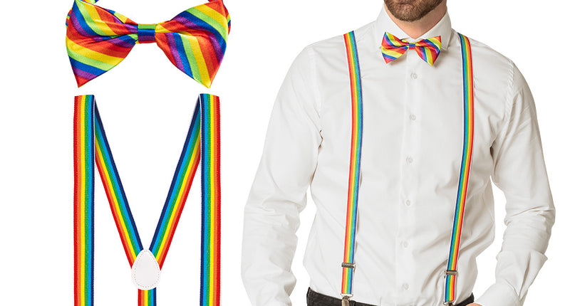 E-Carnavalskleding.nl Accessoireset regenboog