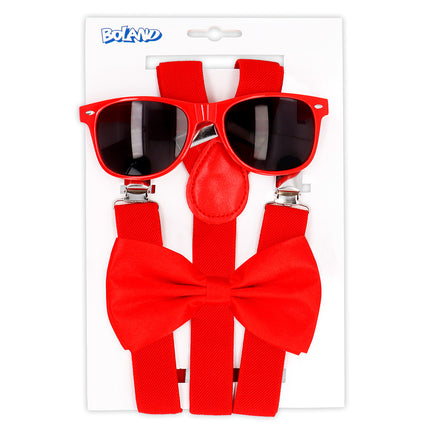 E-Carnavalskleding.nl Accessoireset rood