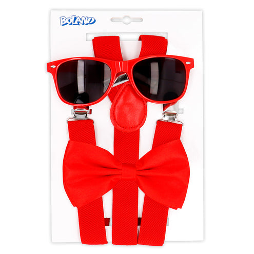 E-Carnavalskleding.nl Accessoireset rood