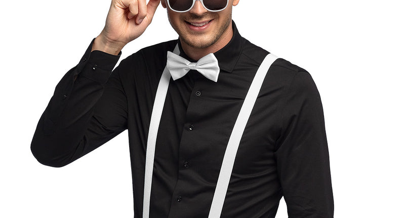 E-Carnavalskleding.nl Accessoireset wit