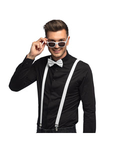 E-Carnavalskleding.nl Accessoireset wit