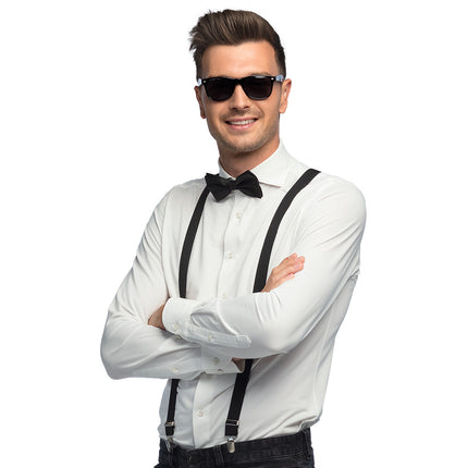 E-Carnavalskleding.nl Accessoireset zwart