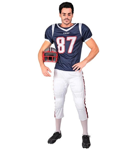 E-Carnavalskleding.nl American football speler kostuum Yara heren