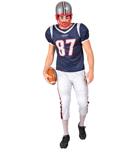 E-Carnavalskleding.nl American football speler kostuum Yara heren