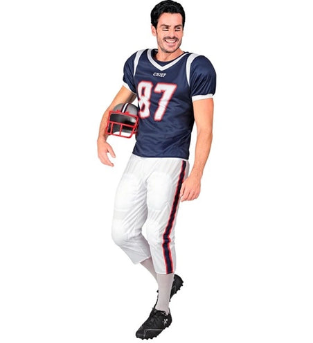 E-Carnavalskleding.nl American football speler kostuum Yara heren