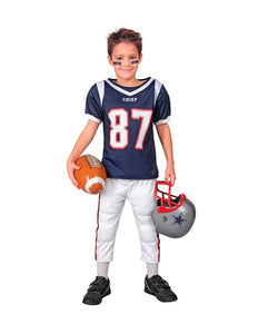 E-Carnavalskleding.nl American football speler kostuum Yara kinderen