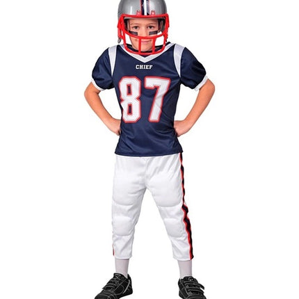 E-Carnavalskleding.nl American football speler kostuum Yara kinderen