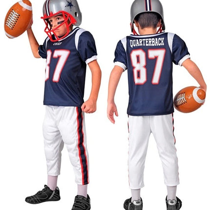 E-Carnavalskleding.nl American football speler kostuum Yara kinderen