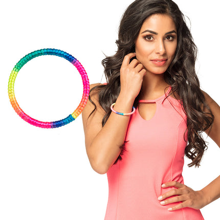 E-Carnavalskleding.nl Armband Regenboog