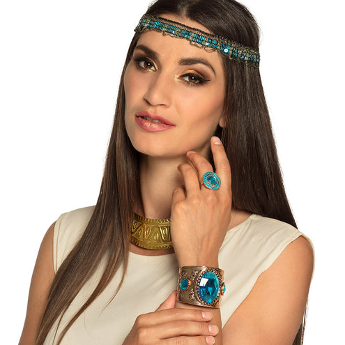 E-Carnavalskleding.nl Armband Topaz of the Nile