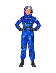 E-Carnavalskleding.nl Astronaut kostuum blauw dame Eva