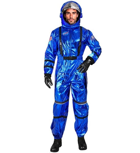 E-Carnavalskleding.nl Astronaut kostuum blauw heren Joep