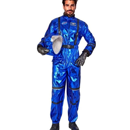 E-Carnavalskleding.nl Astronaut kostuum blauw heren Joep