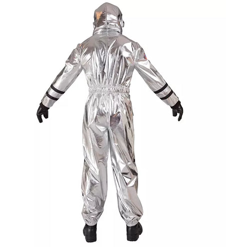 E-Carnavalskleding.nl Astronauten kostuum zilver Jesse dames